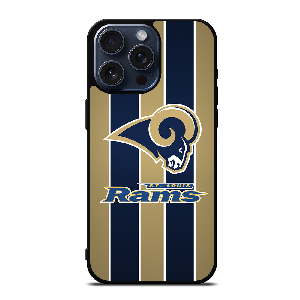 ST LOUIS RAMS NFL LOGO 2 iPhone 15 Pro Max Case Cover