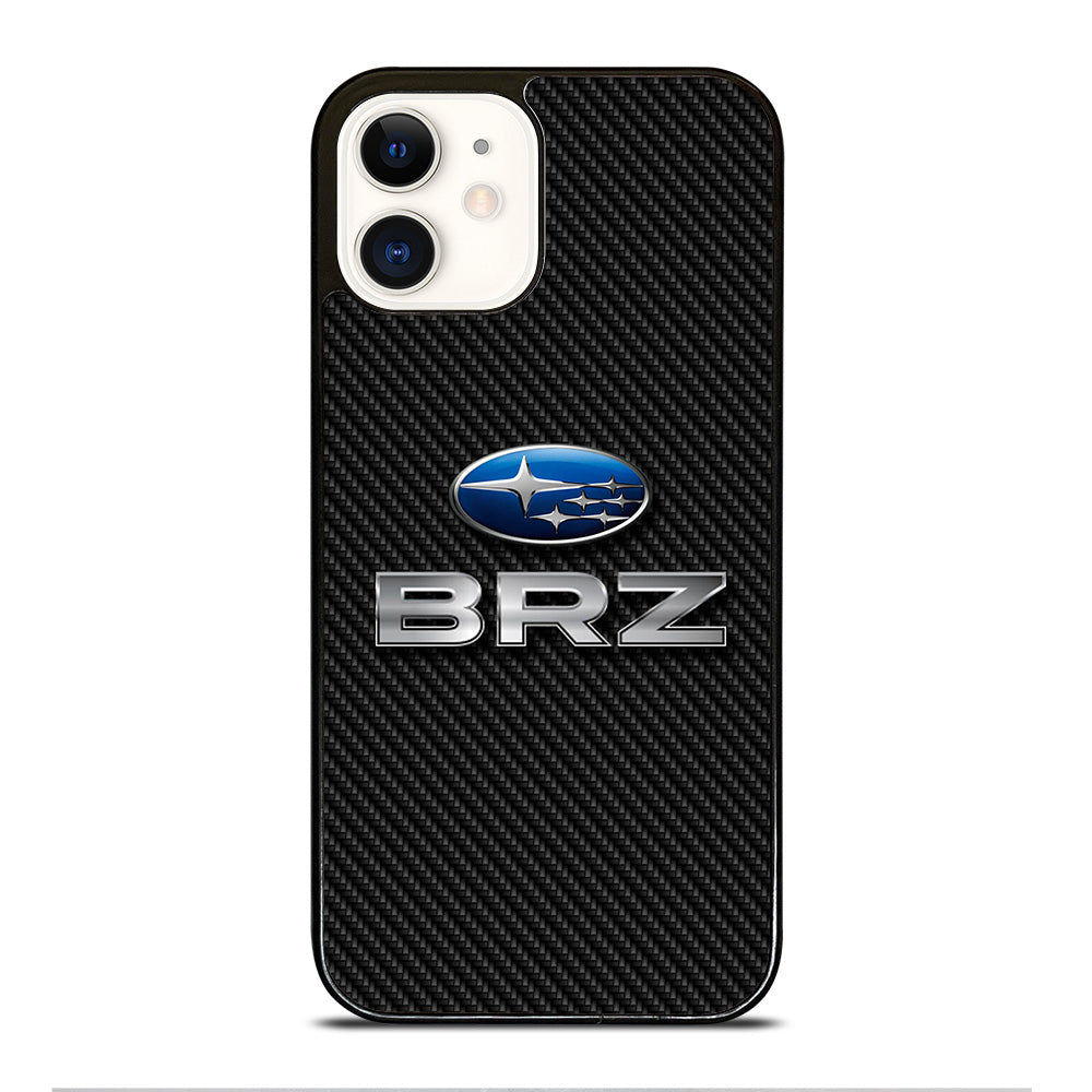 SUBARU BRZ CARBON LOGO iPhone 12 Case Cover