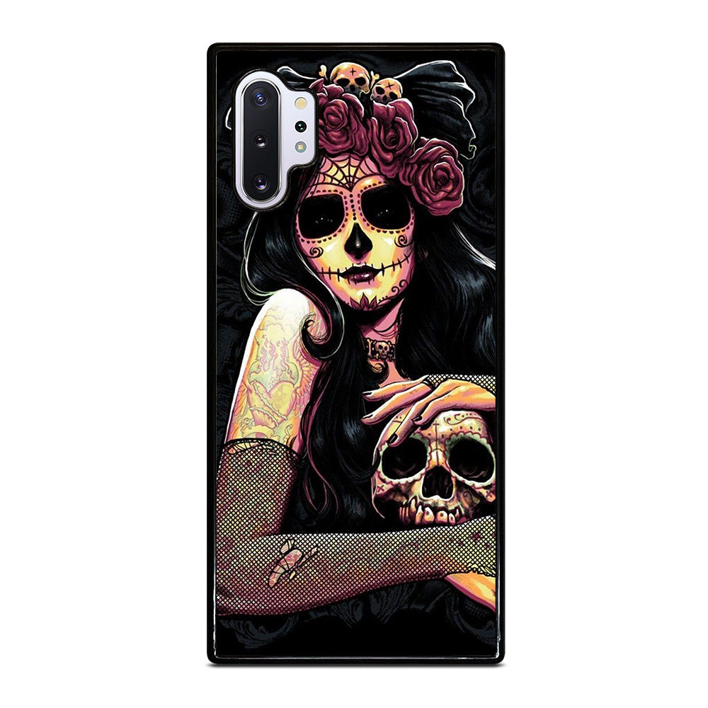 SUGAR SKULL GIRL Samsung Galaxy Note 10 Plus Case Cover