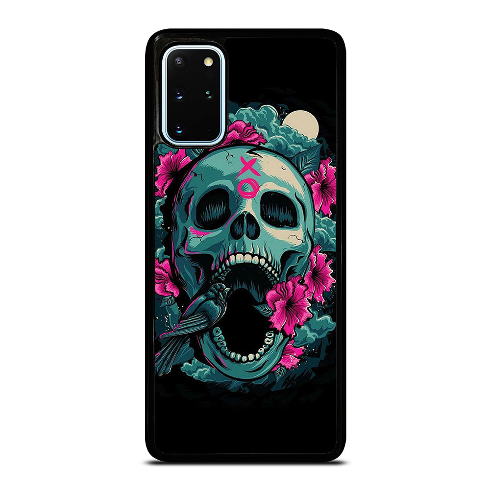 SUGAR SKULL FLOWER Samsung Galaxy S20 Plus Case Cover