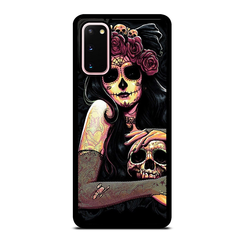 SUGAR SKULL GIRL Samsung Galaxy S20 Case Cover