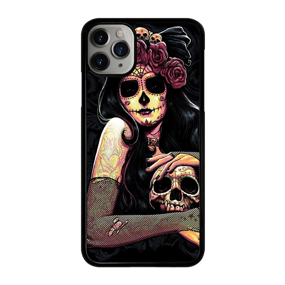 SUGAR SKULL GIRL iPhone 11 Pro Max Case Cover