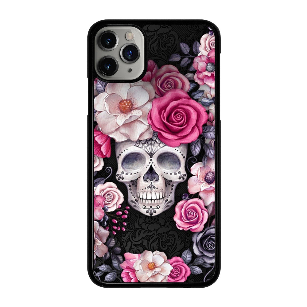 SUGAR SKULL ROSE iPhone 11 Pro Max Case Cover