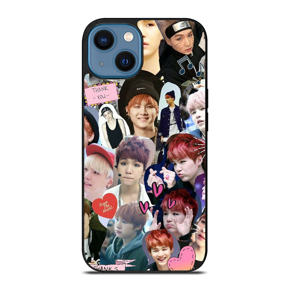 SUGA BTS COLLAGE iPhone 14 Case Cover
