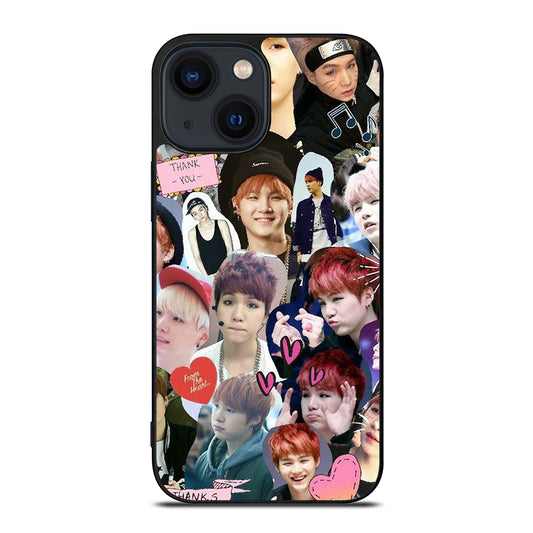 SUGA BTS COLLAGE iPhone 14 Plus Case Cover