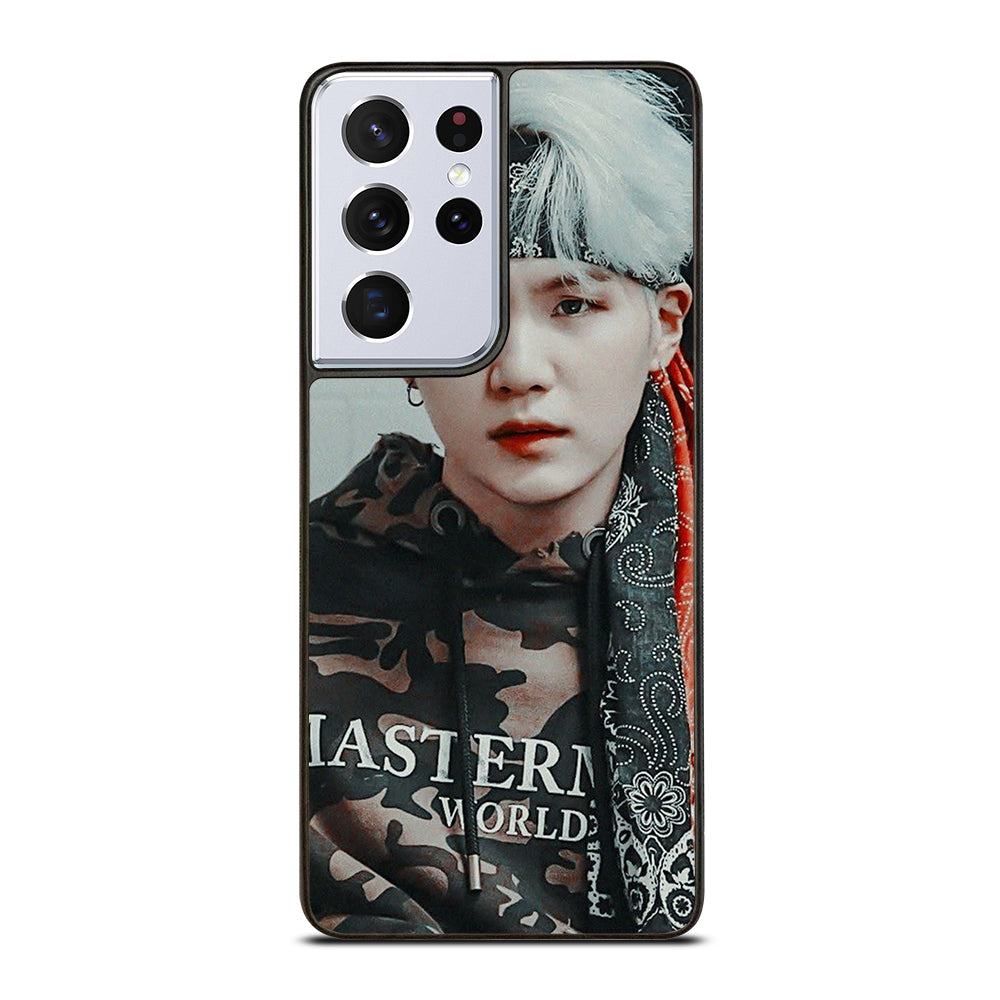 SUGA BTS FACE Samsung Galaxy S21 Ultra Case Cover