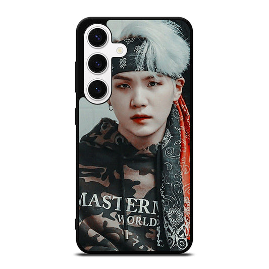 SUGA BTS FACE Samsung Galaxy S24 Case Cover