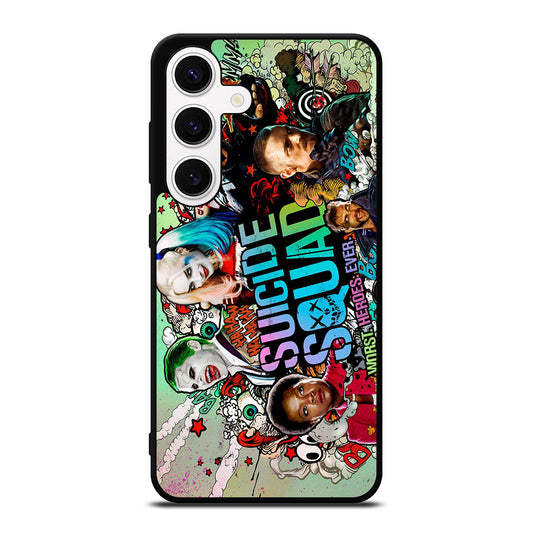 SUICIDE SQUAD POSTER Samsung Galaxy S24 Case Cover