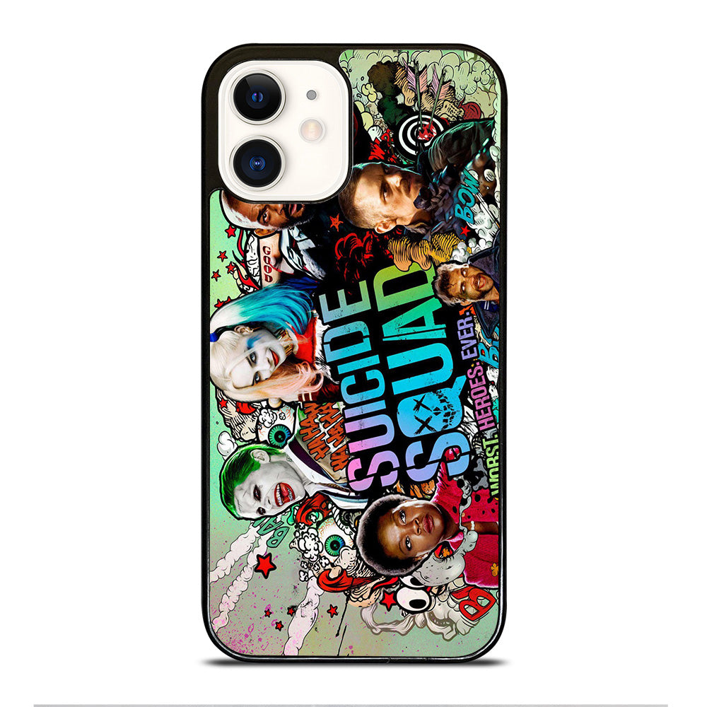 SUICIDE SQUAD POSTER iPhone 12 Case Cover