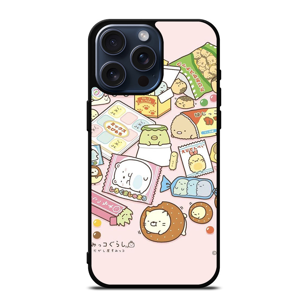 SUMIKKO GURASHI CUTE iPhone 15 Pro Max Case Cover