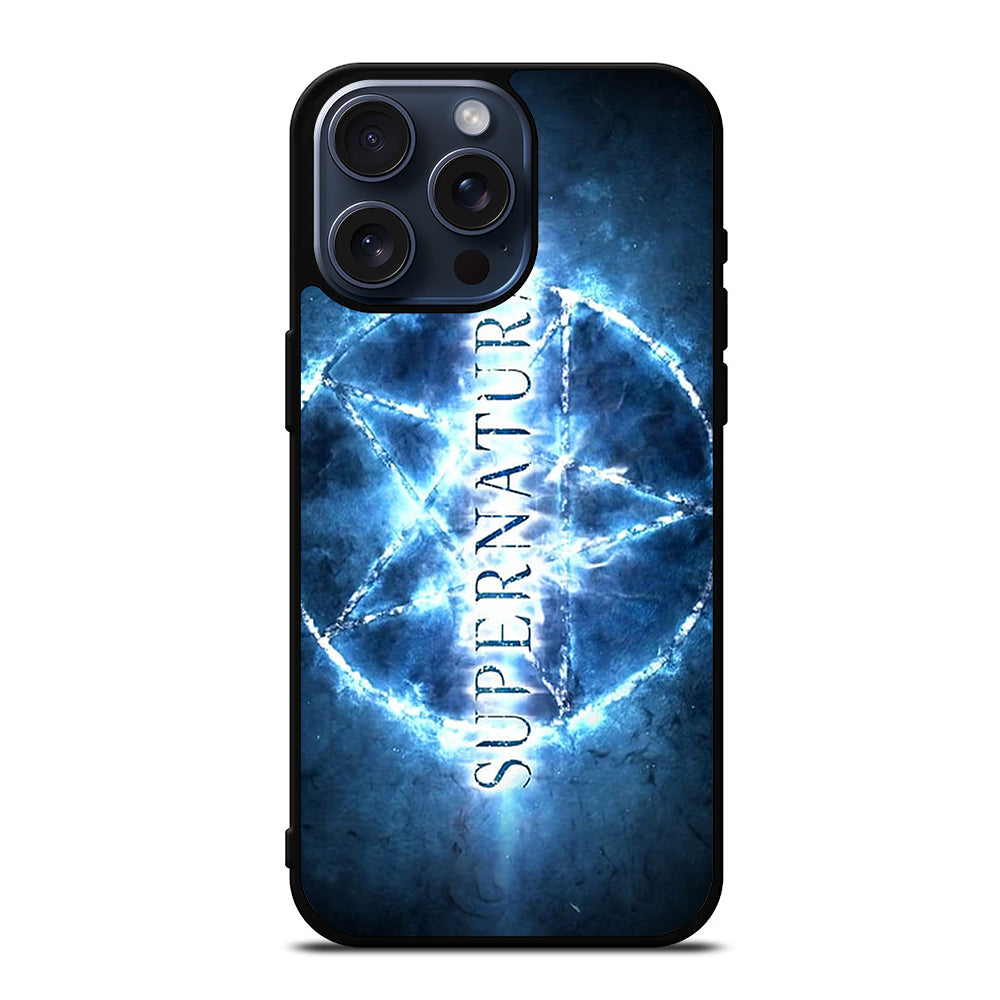 SUPERNATURAL LOGO iPhone 15 Pro Max Case Cover