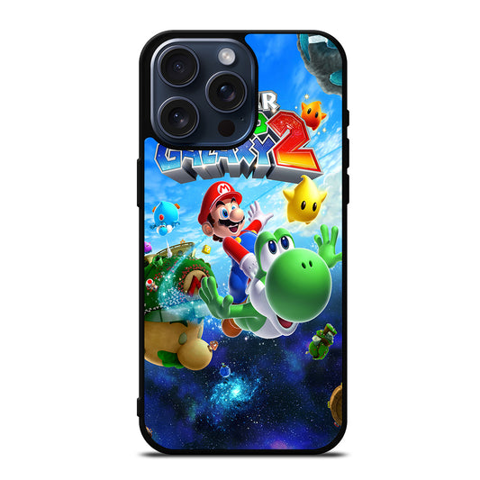 SUPER MARIO GALAXY 2 GAME iPhone 15 Pro Max Case Cover