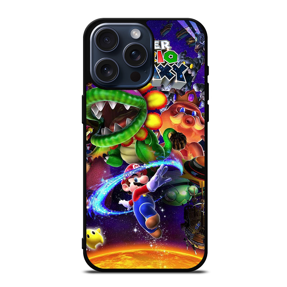 SUPER MARIO GALAXY GAME iPhone 15 Pro Max Case Cover