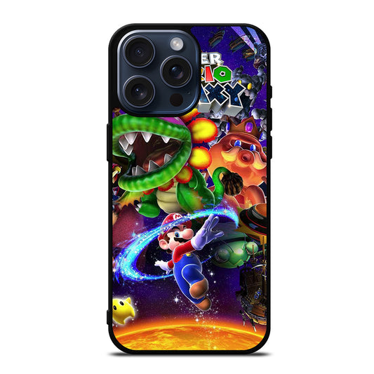SUPER MARIO GALAXY GAME iPhone 15 Pro Max Case Cover