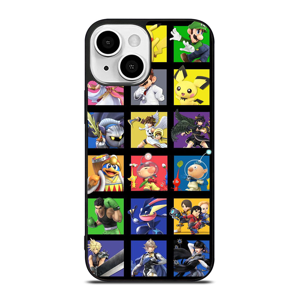 SUPER SMASH BROS VIDEO GAME iPhone 13 Mini Case Cover