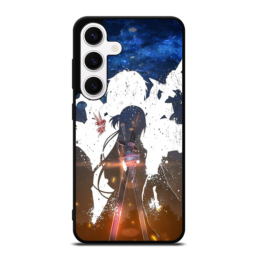 SWORD ART ONLINE KIRITO AND ASUNA ART Samsung Galaxy S24 Case Cover