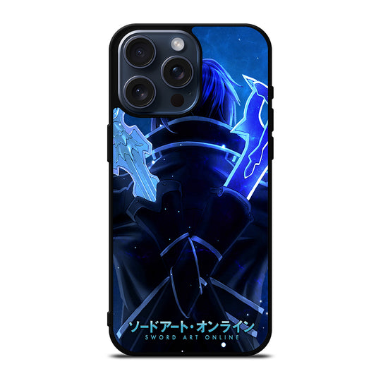 SWORD ART ONLINE KIRITO ANIME iPhone 15 Pro Max Case Cover