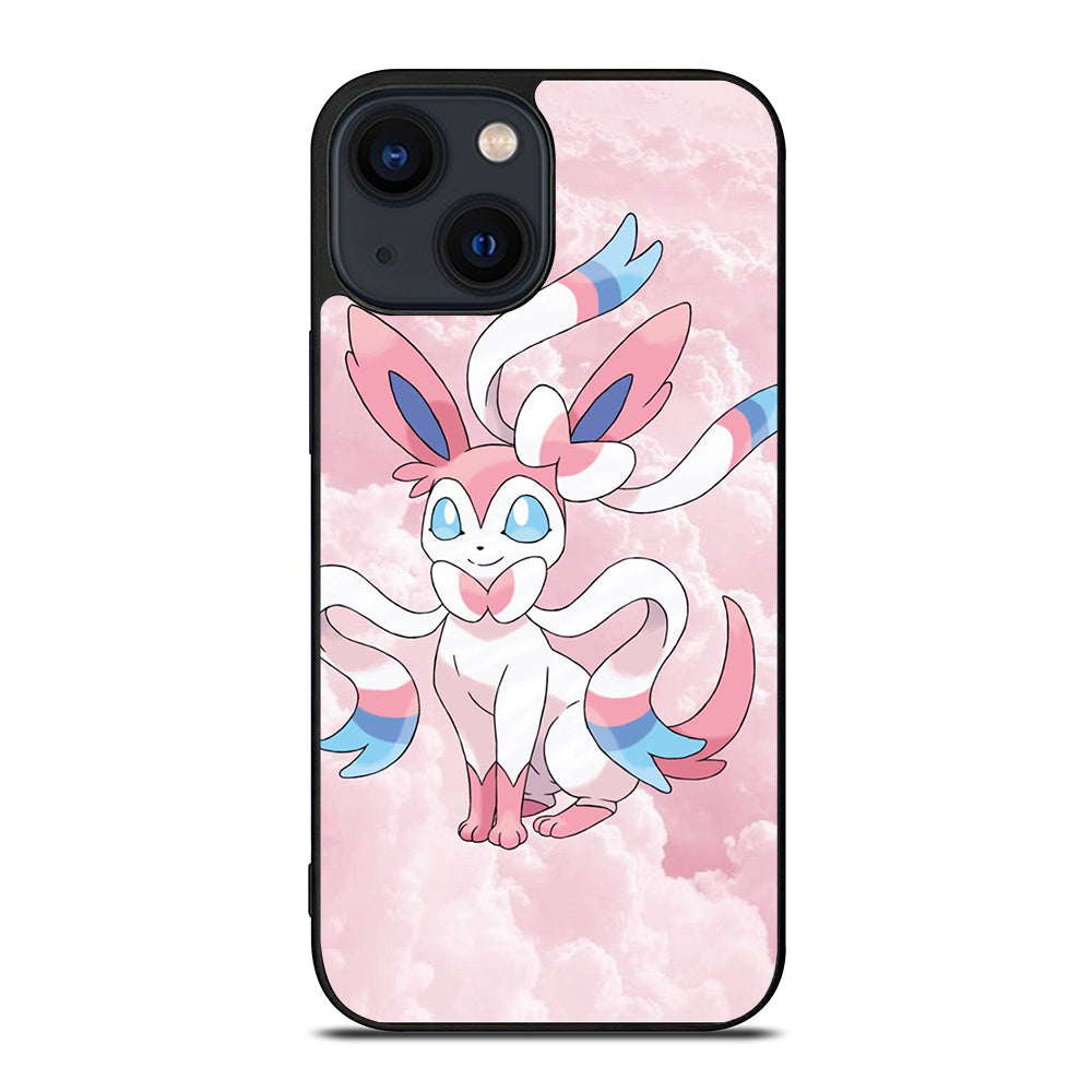 SYLVEON POKEMON ANIME iPhone 14 Plus Case Cover