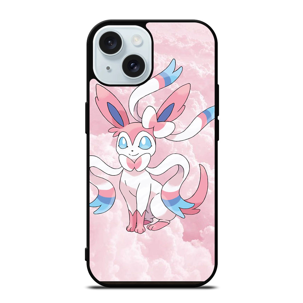 SYLVEON POKEMON ANIME iPhone 15 Case Cover