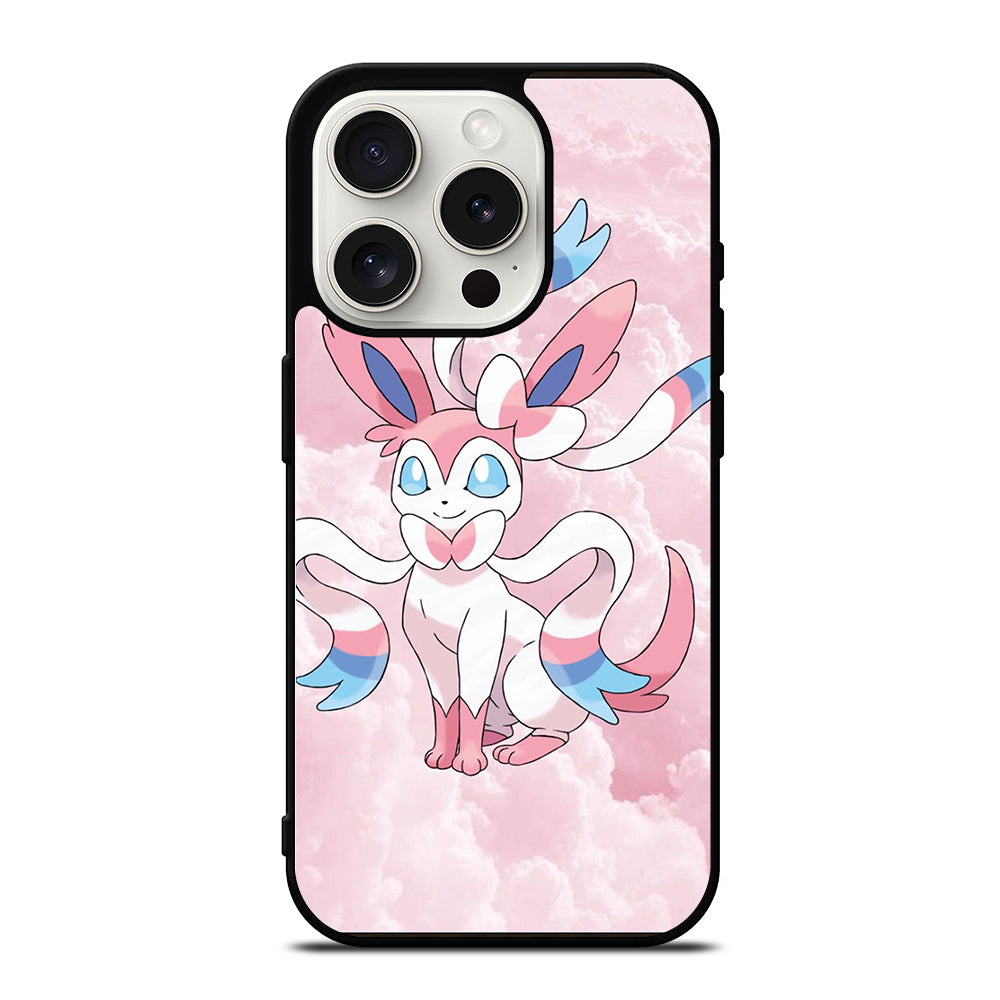 SYLVEON POKEMON ANIME iPhone 15 Pro Case Cover
