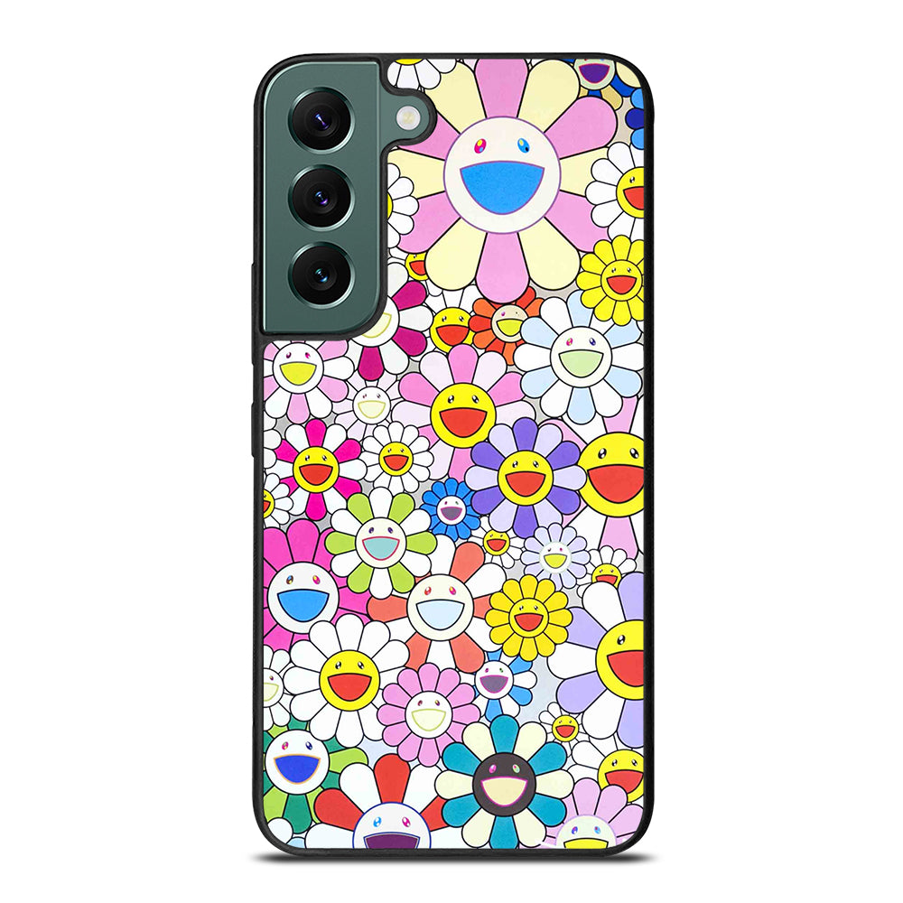 TAKASHI MURAKAMI FLOWERS PATTERN Samsung Galaxy S22 Case Cover