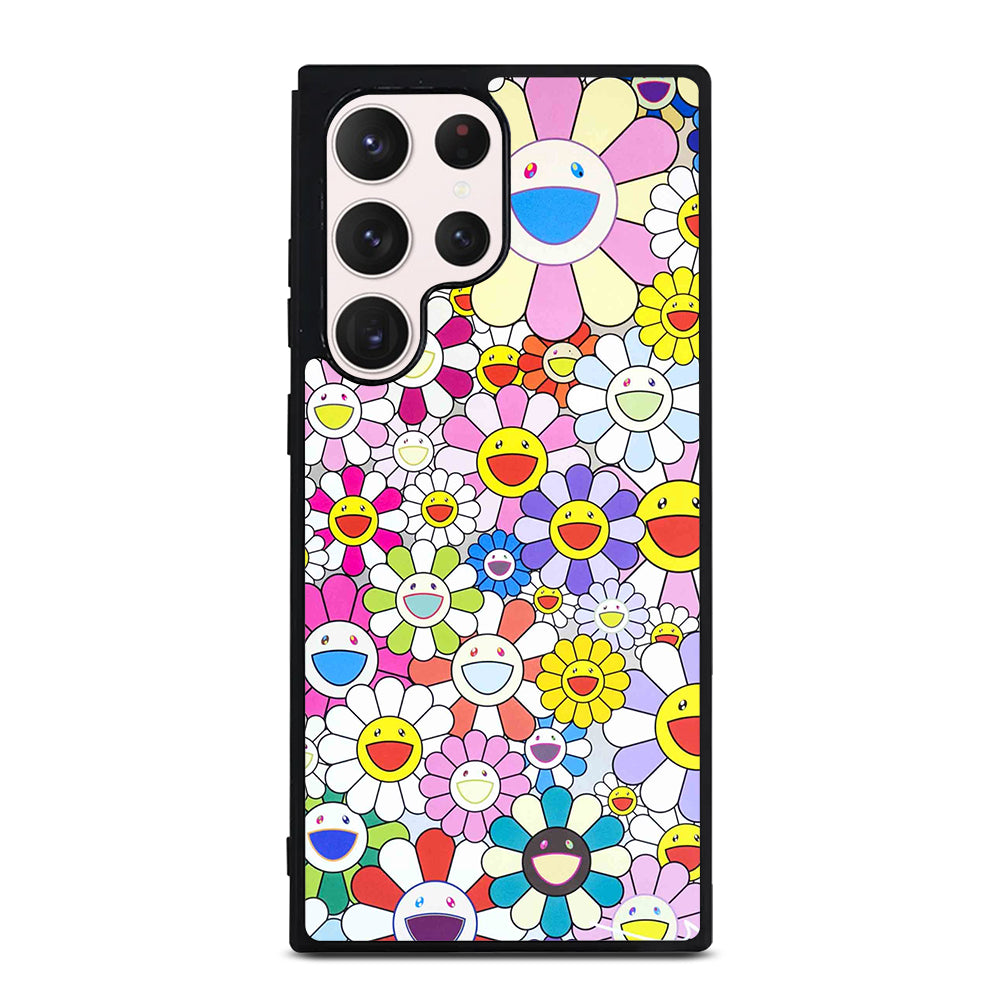 TAKASHI MURAKAMI FLOWERS PATTERN Samsung Galaxy S23 Ultra Case Cover