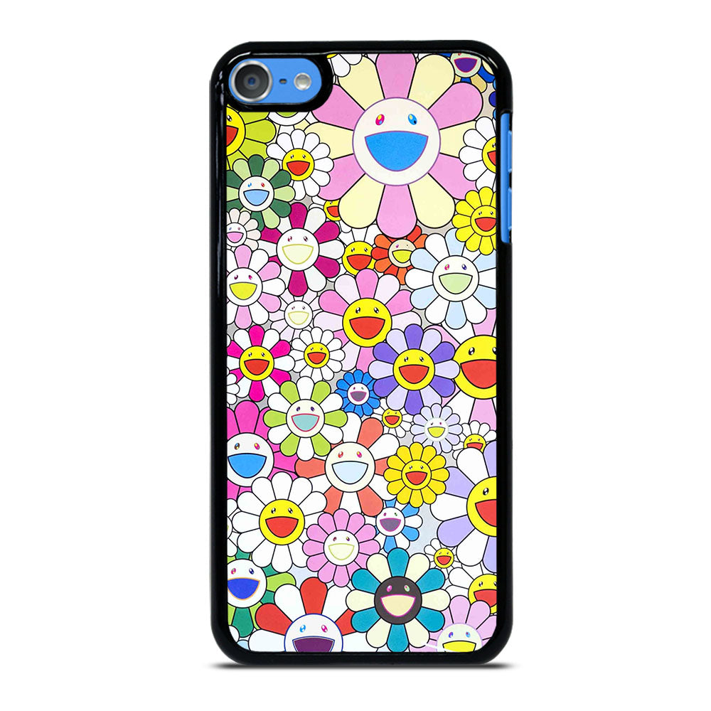 TAKASHI MURAKAMI FLOWERS PATTERN iPod Touch 7 Case Cover