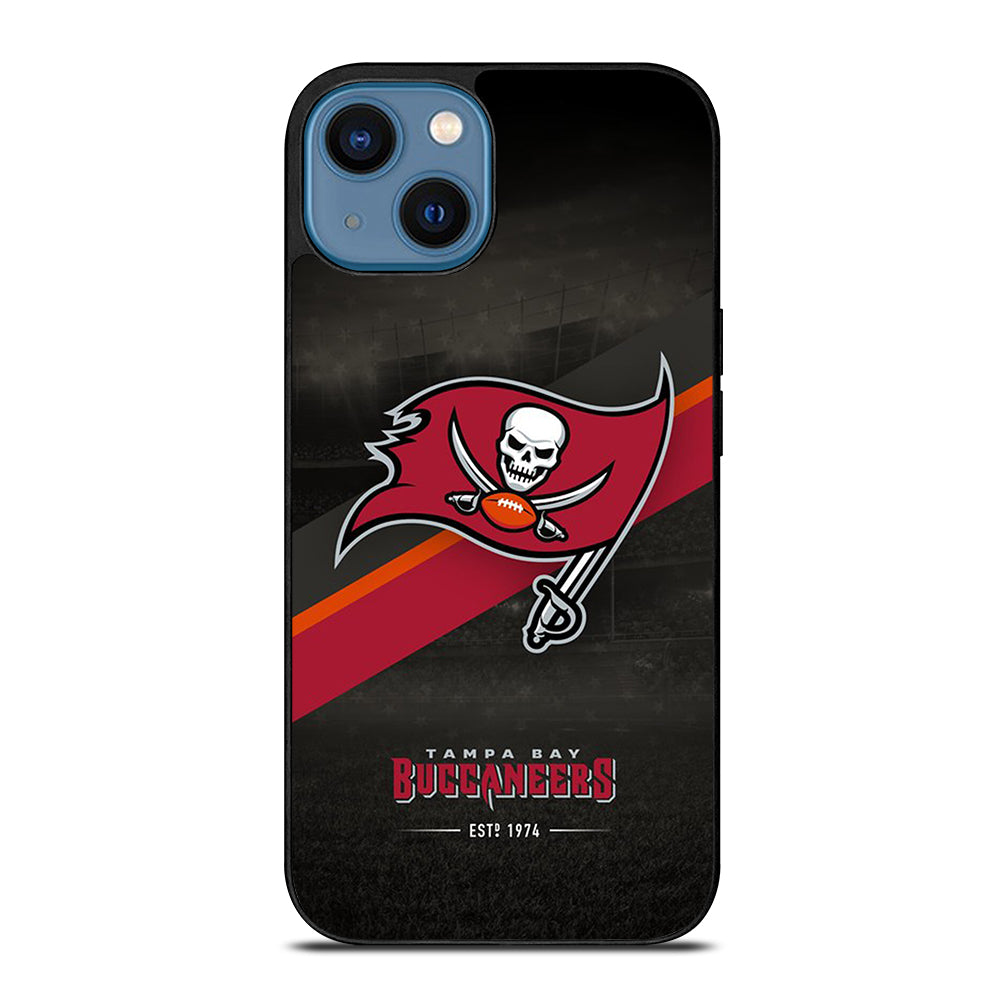TAMPA BAY BUCCANEERS NFL LOGO iPhone 14 Case Cover