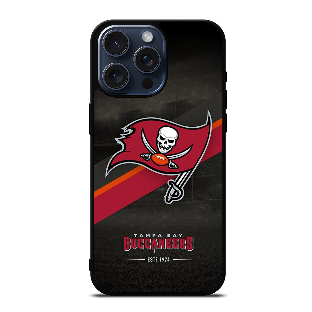 TAMPA BAY BUCCANEERS NFL LOGO iPhone 15 Pro Max Case Cover