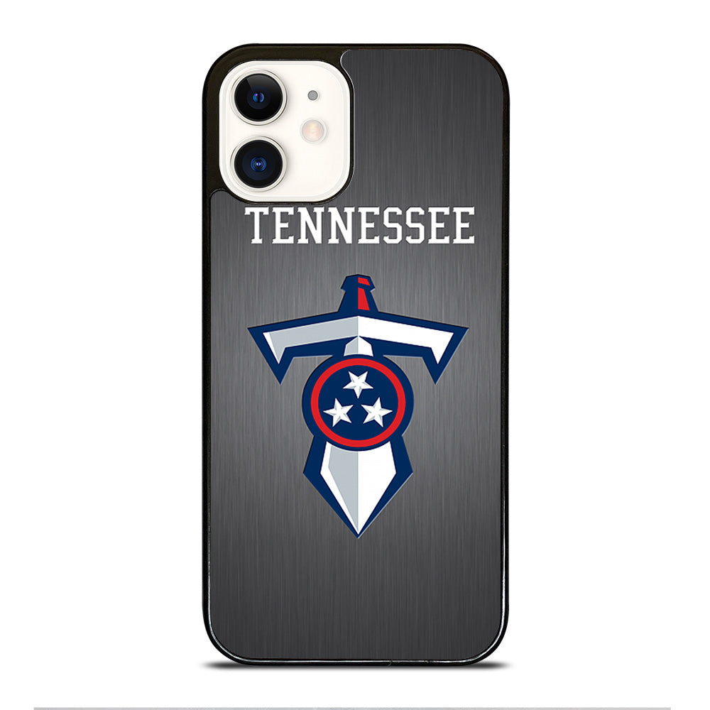 TENNESSEE TITANS METAL LOGO iPhone 12 Case Cover