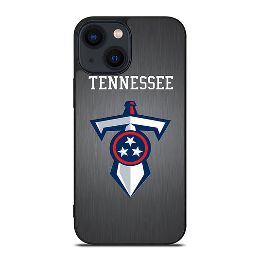 TENNESSEE TITANS METAL LOGO iPhone 14 Plus Case Cover