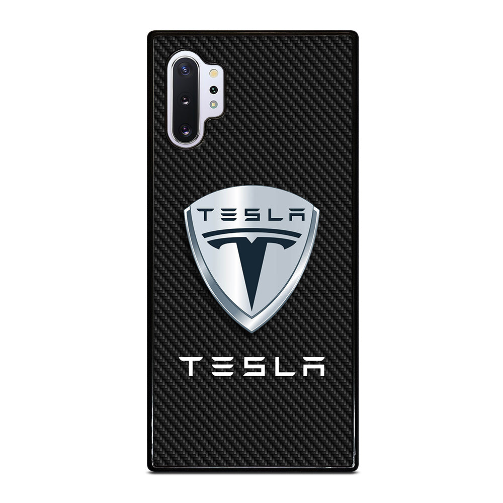 TESLA LOGO CARBON Samsung Galaxy Note 10 Plus Case Cover