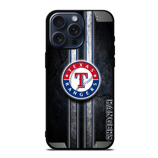 TEXAS RANGERS LOGO BASEBALL 3 iPhone 15 Pro Max Case Cover
