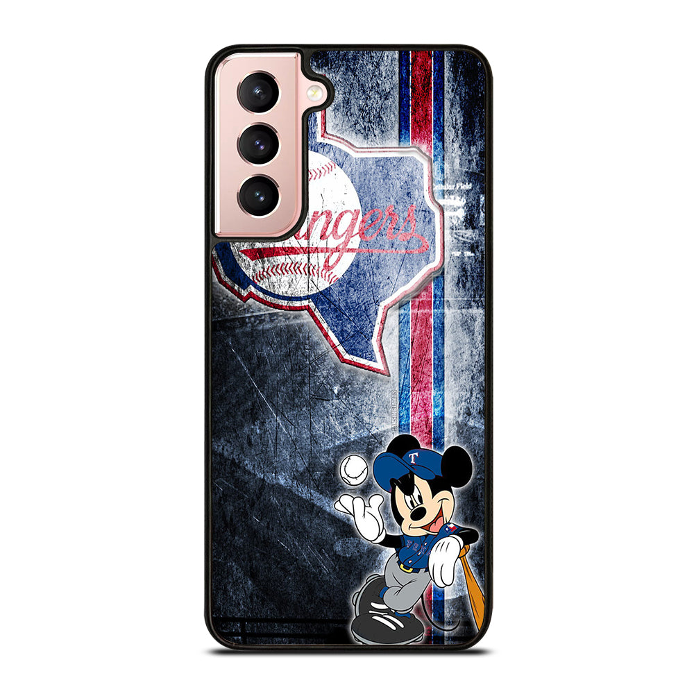 TEXAS RANGERS MICKEY MOUSE Samsung Galaxy S21 Case Cover