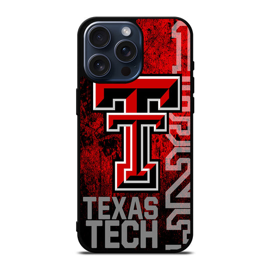 TEXAS TECH FOOTBALL LOGO 2 iPhone 15 Pro Max Case Cover