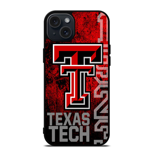 TEXAS TECH FOOTBALL LOGO 2 iPhone 15 Plus Case Cover
