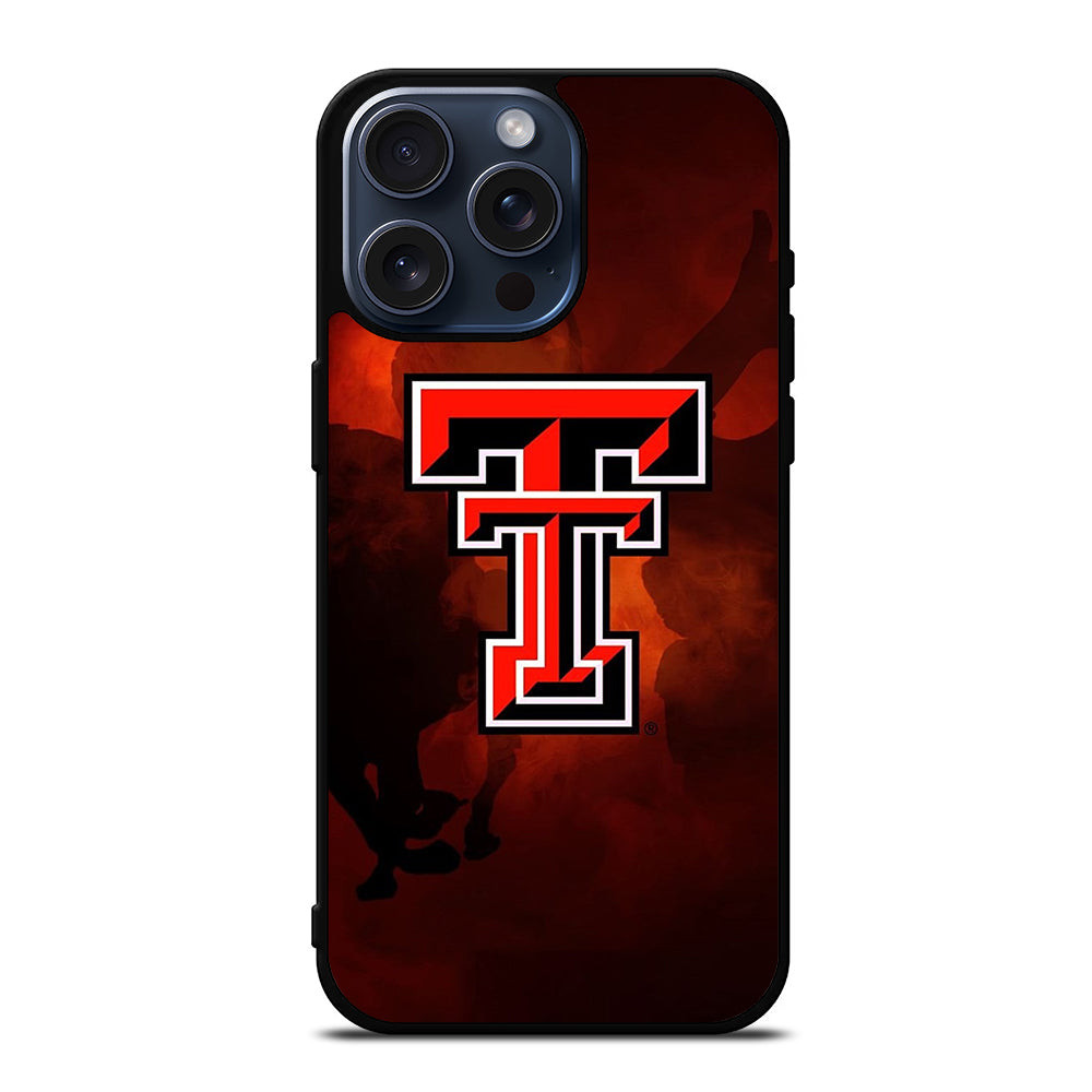 TEXAS TECH FOOTBALL LOGO 3 iPhone 15 Pro Max Case Cover