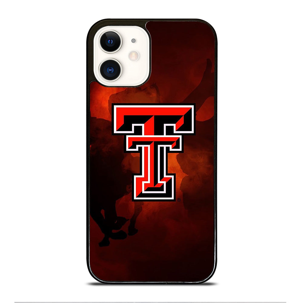 TEXAS TECH FOOTBALL LOGO 3 iPhone 12 Case Cover