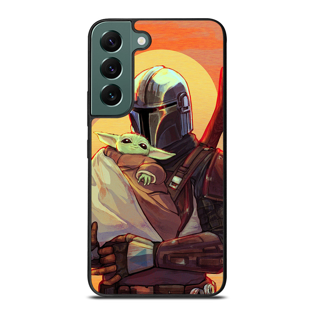 THE MANDALORIAN AND BABY YODA 2 Samsung Galaxy S22 Case Cover