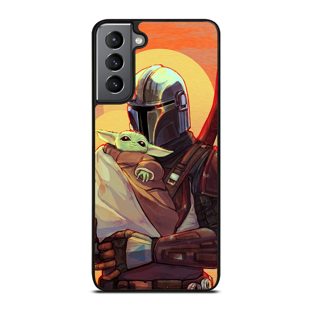 THE MANDALORIAN AND BABY YODA 2 Samsung Galaxy S21 Plus Case Cover