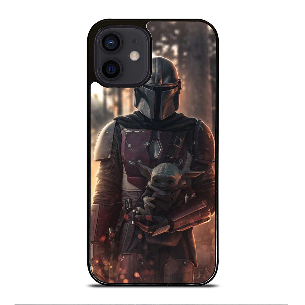 THE MANDALORIAN AND BABY YODA iPhone 12 Mini Case Cover