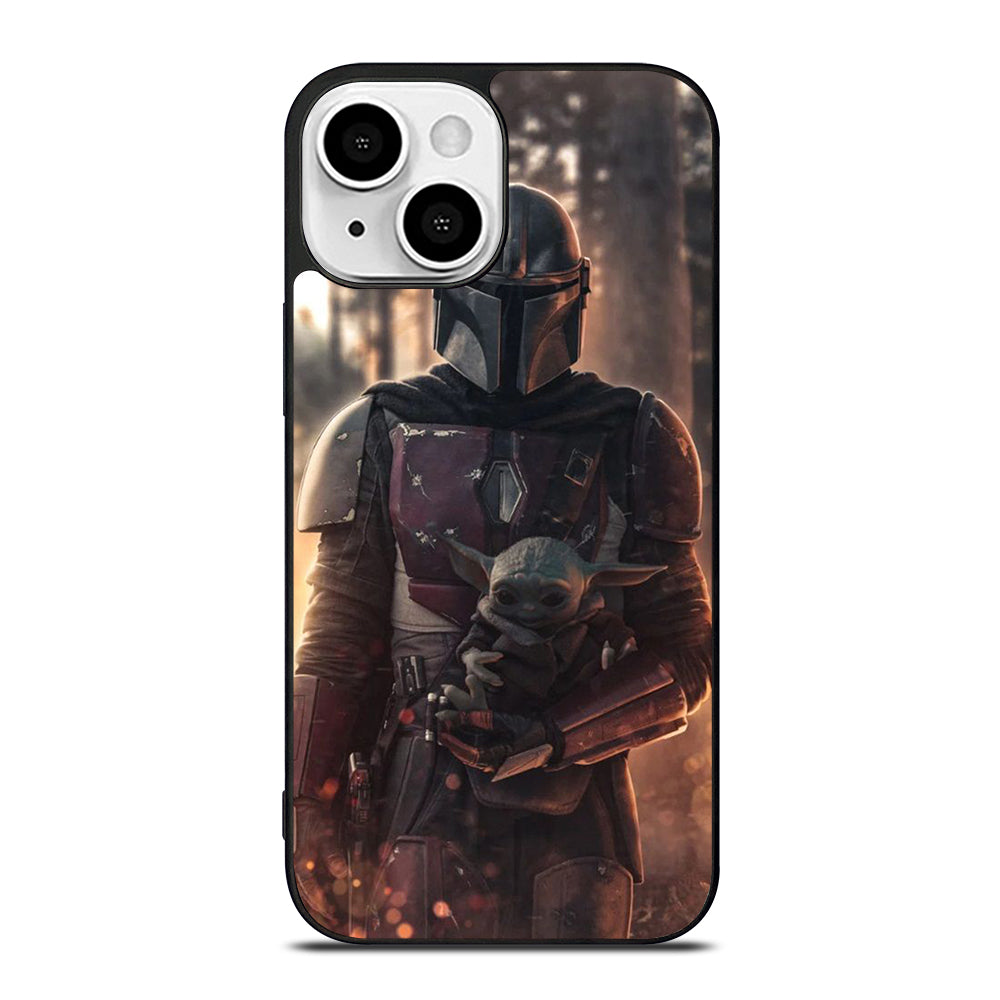 THE MANDALORIAN AND BABY YODA iPhone 13 Mini Case Cover
