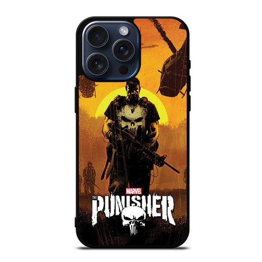 THE PUNISHER MARVEL POSTER iPhone 15 Pro Max Case Cover