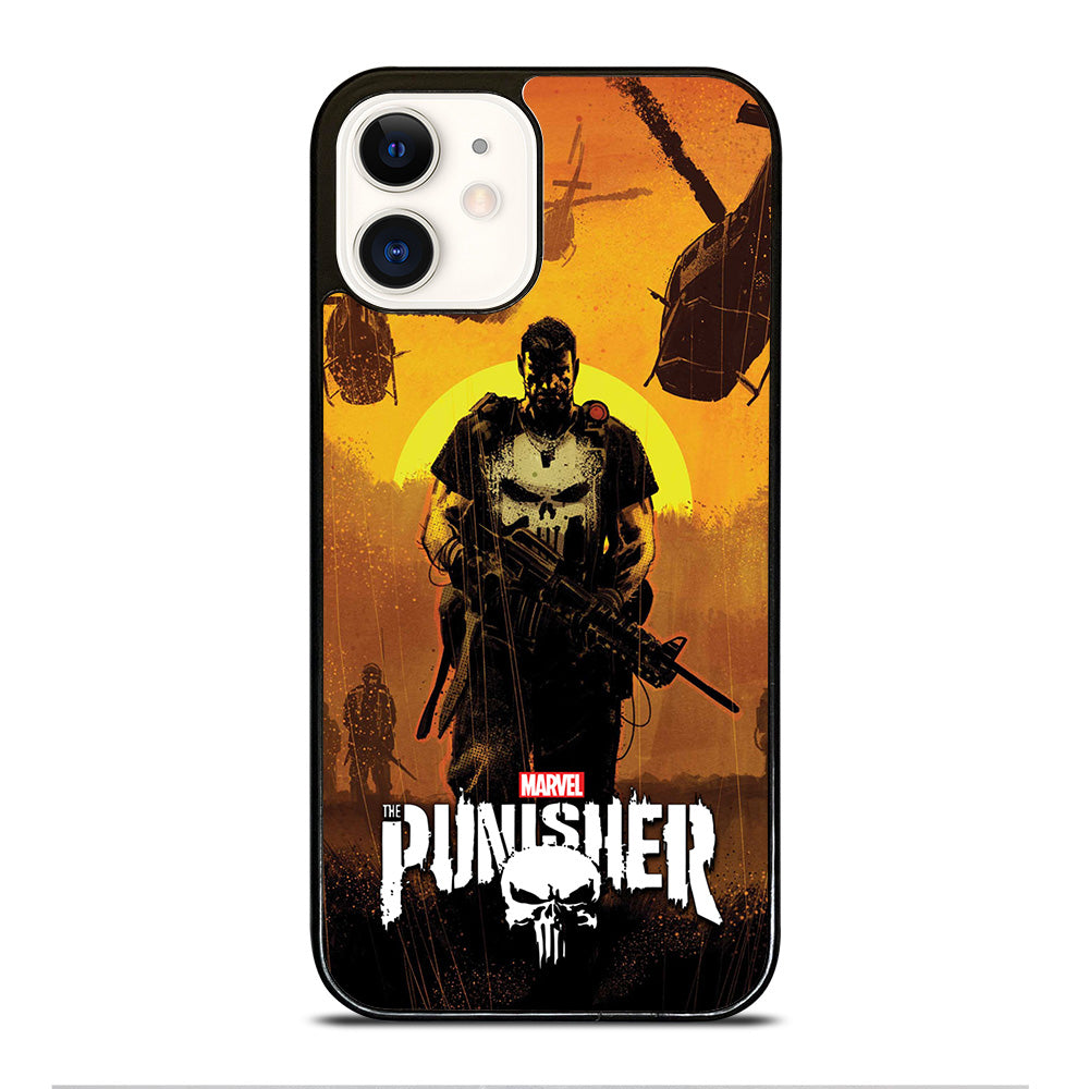 THE PUNISHER MARVEL POSTER iPhone 12 Case Cover