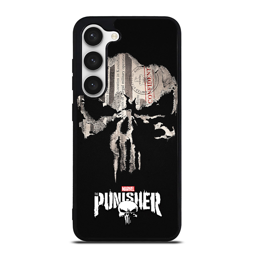 THE PUNISHER MARVEL SKULL LOGO 1 Samsung Galaxy S23 Case Cover