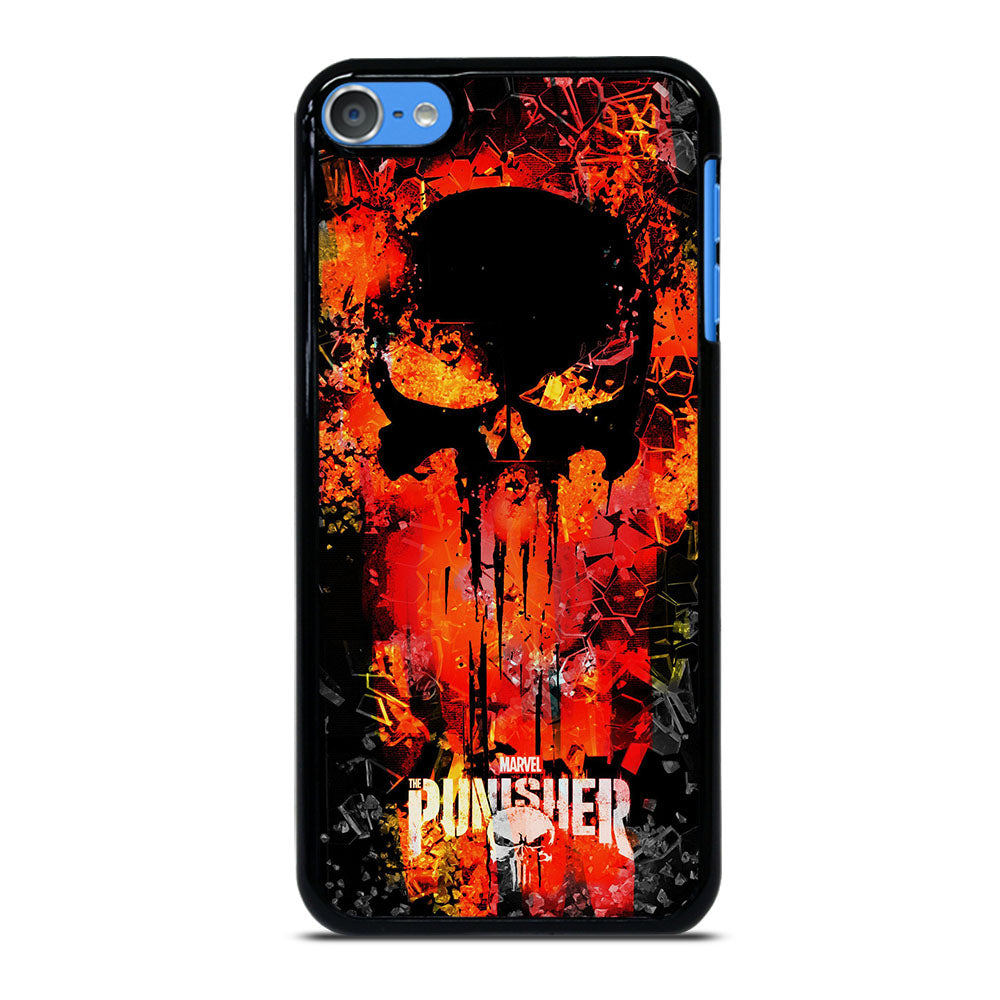 THE PUNISHER MARVEL SKULL LOGO 2 iPod Touch 7 Case Cover