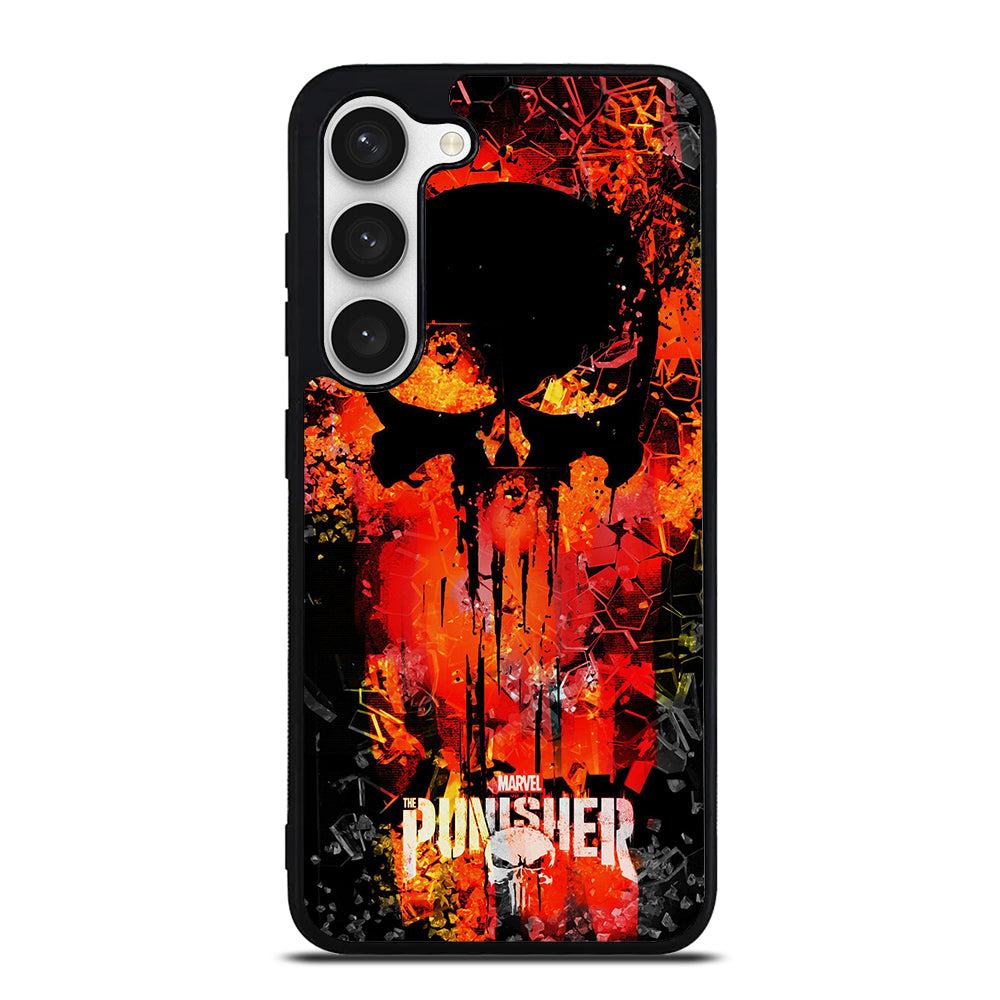 THE PUNISHER MARVEL SKULL LOGO 2 Samsung Galaxy S23 Case Cover