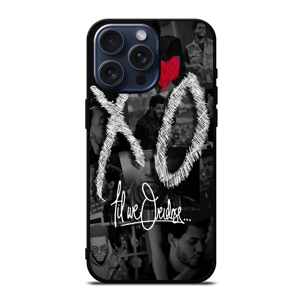 THE WEEKND XO COLLAGE LOGO iPhone 15 Pro Max Case Cover
