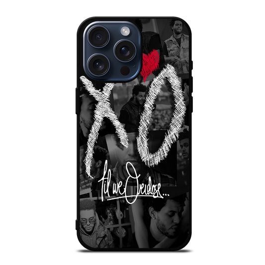 THE WEEKND XO COLLAGE LOGO iPhone 15 Pro Max Case Cover