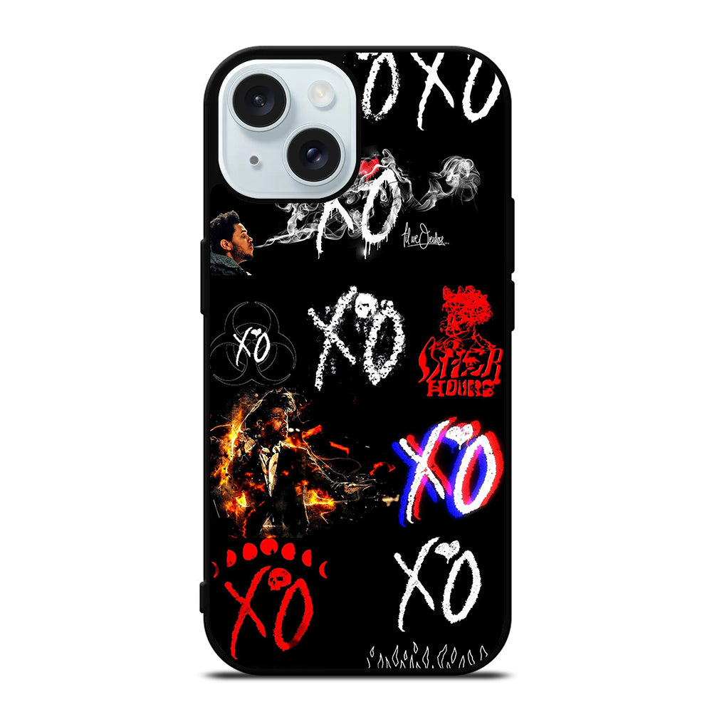THE WEEKND XO SYMBOL iPhone 15 Case Cover casecentro THE WEEKND XO SYMBOL iPhone 15 Case Cover casecentro